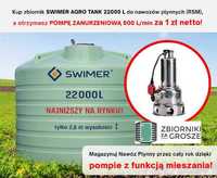 PROMOCJA! SWIMER Zbiornik na RSM 22000l z pompą