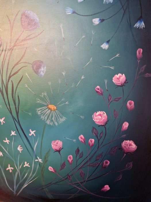 Obraz ręcznie malowany 80x100