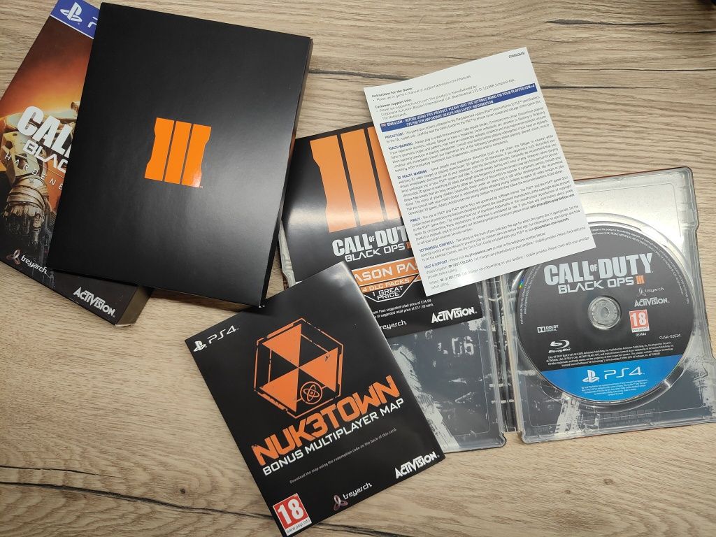 Call of Duty Black Ops 3 Hardened Edition SteelBook PS4