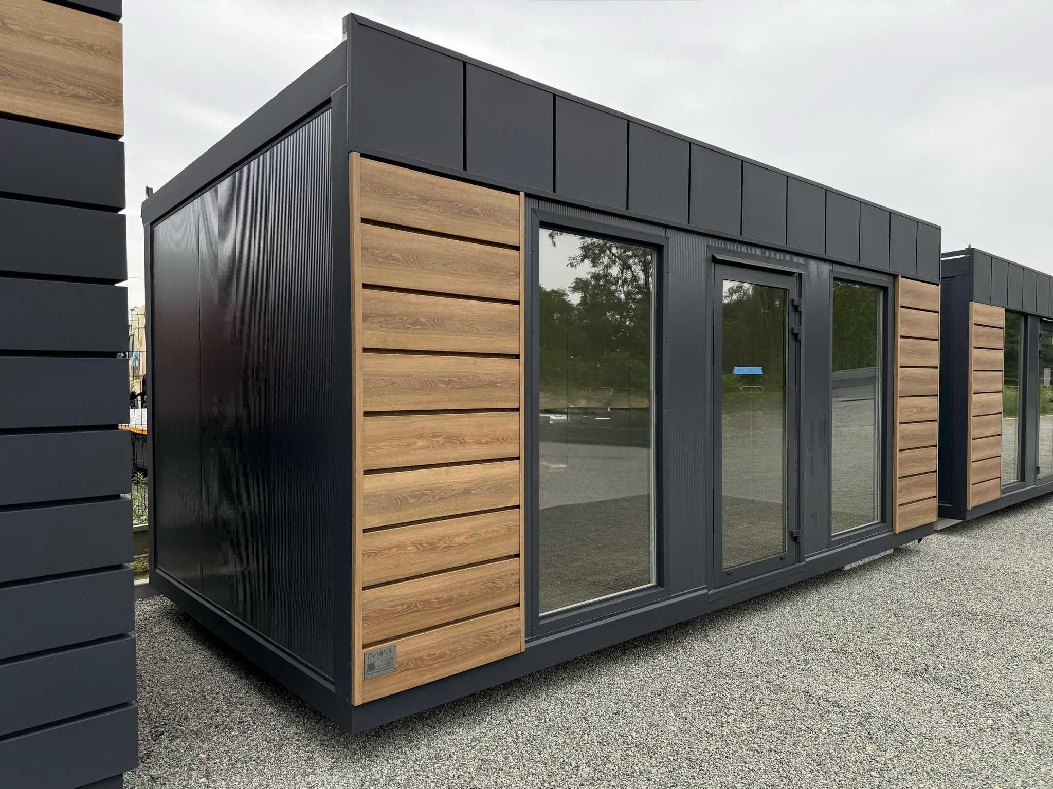 GOTOWY nowy  pawilon kontener 600x300 (6x3m) usługowy handlowy biurowy