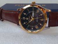 Часы наручные мужские Poedagar Luxury кварцевые браслет