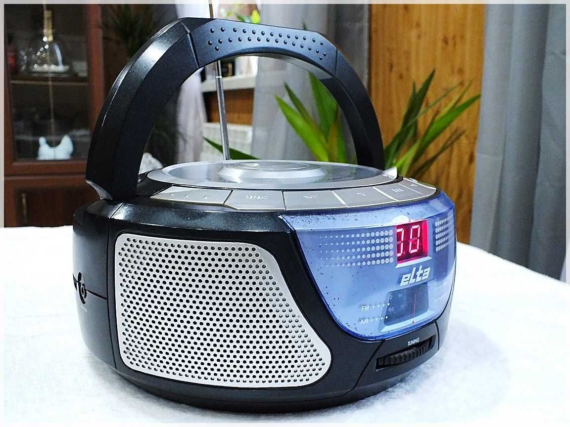 BOOMBOX Radio ELTA 6712 Radioodtwarzacz CD Stereo