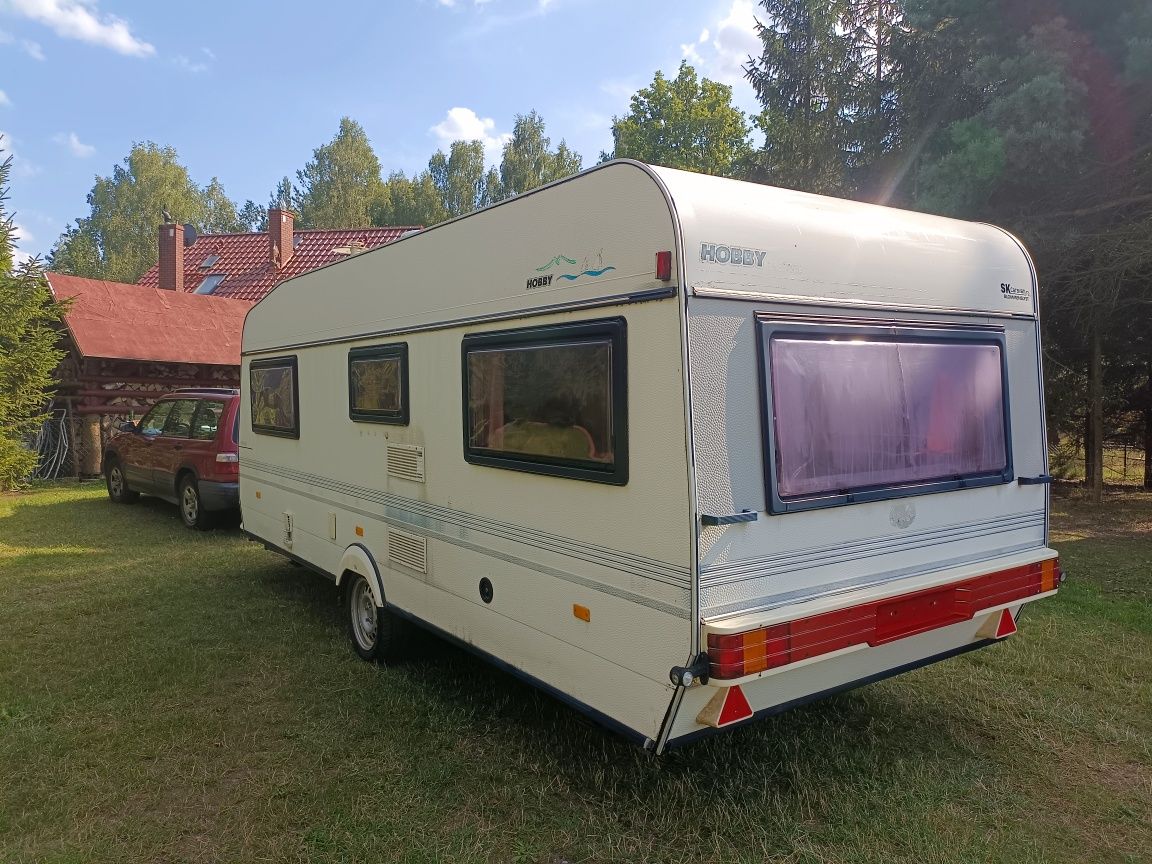 Hobby 545,pojedyncze łóżka