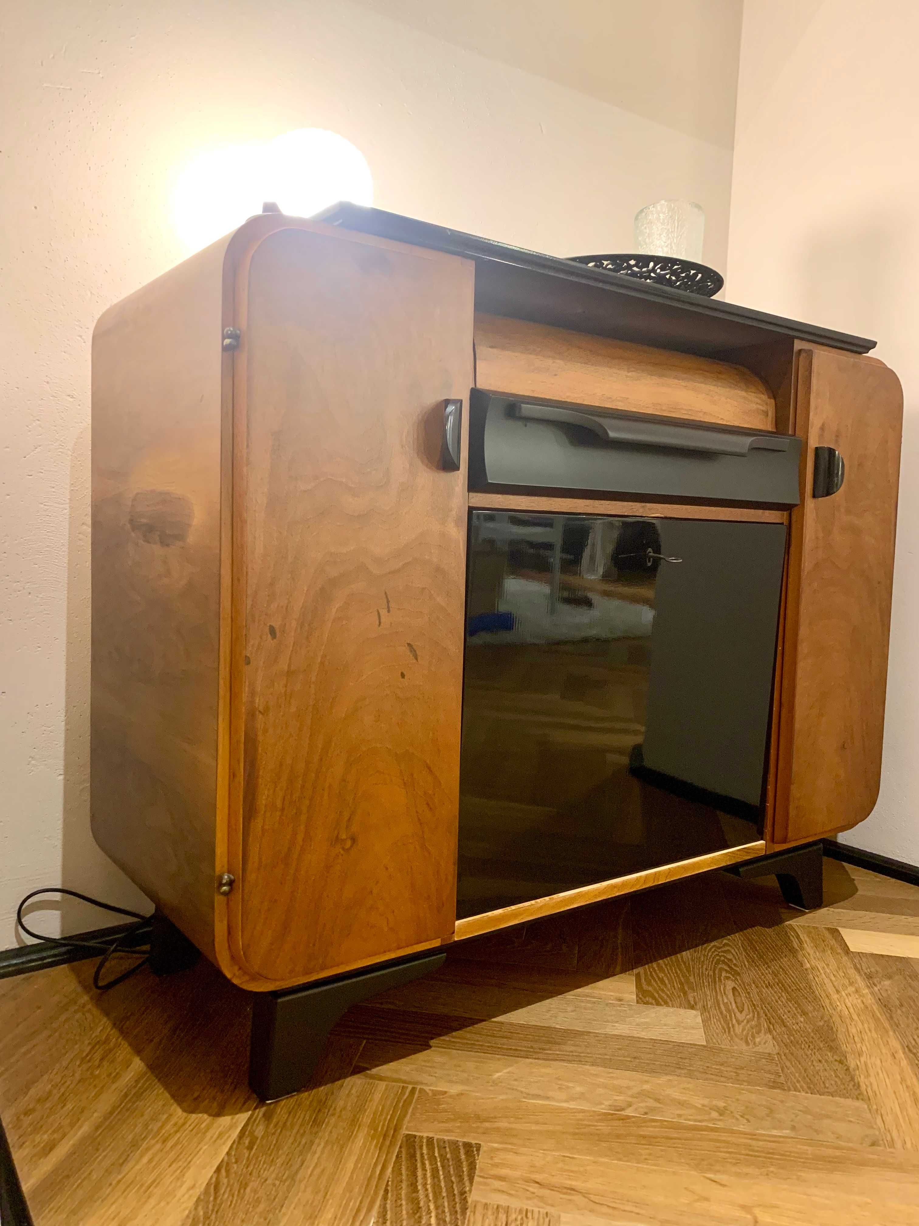 Komoda gramofonowa - Supraphon Jindřich Halabala, lata 50.