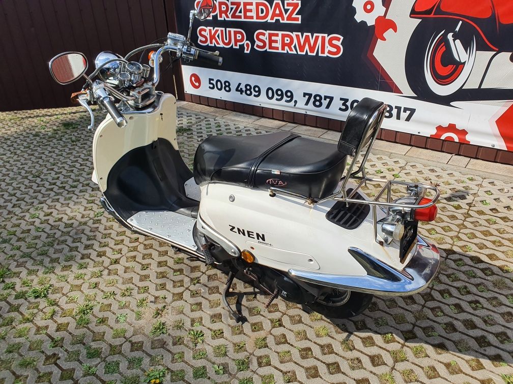Skuter RETRO ZNEN 50 4t w dobrym stanie TRANSPORT RATY wysyłka