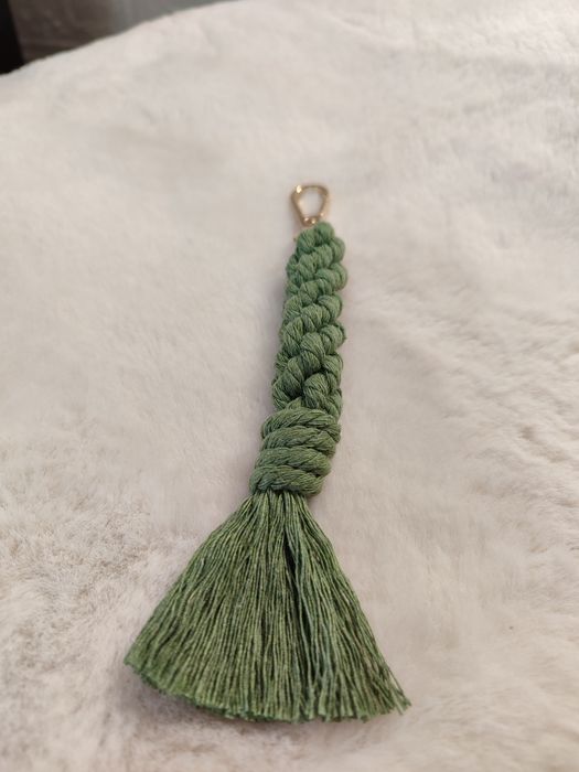 Porta chaves macramé