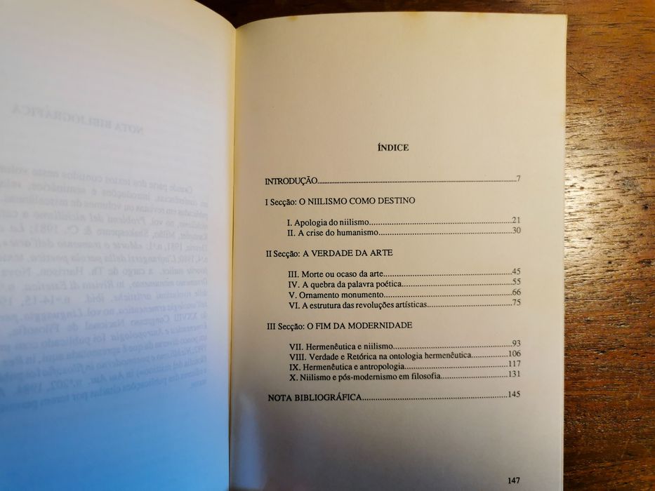 O Fim da Modernidade - Giannii Vatimo