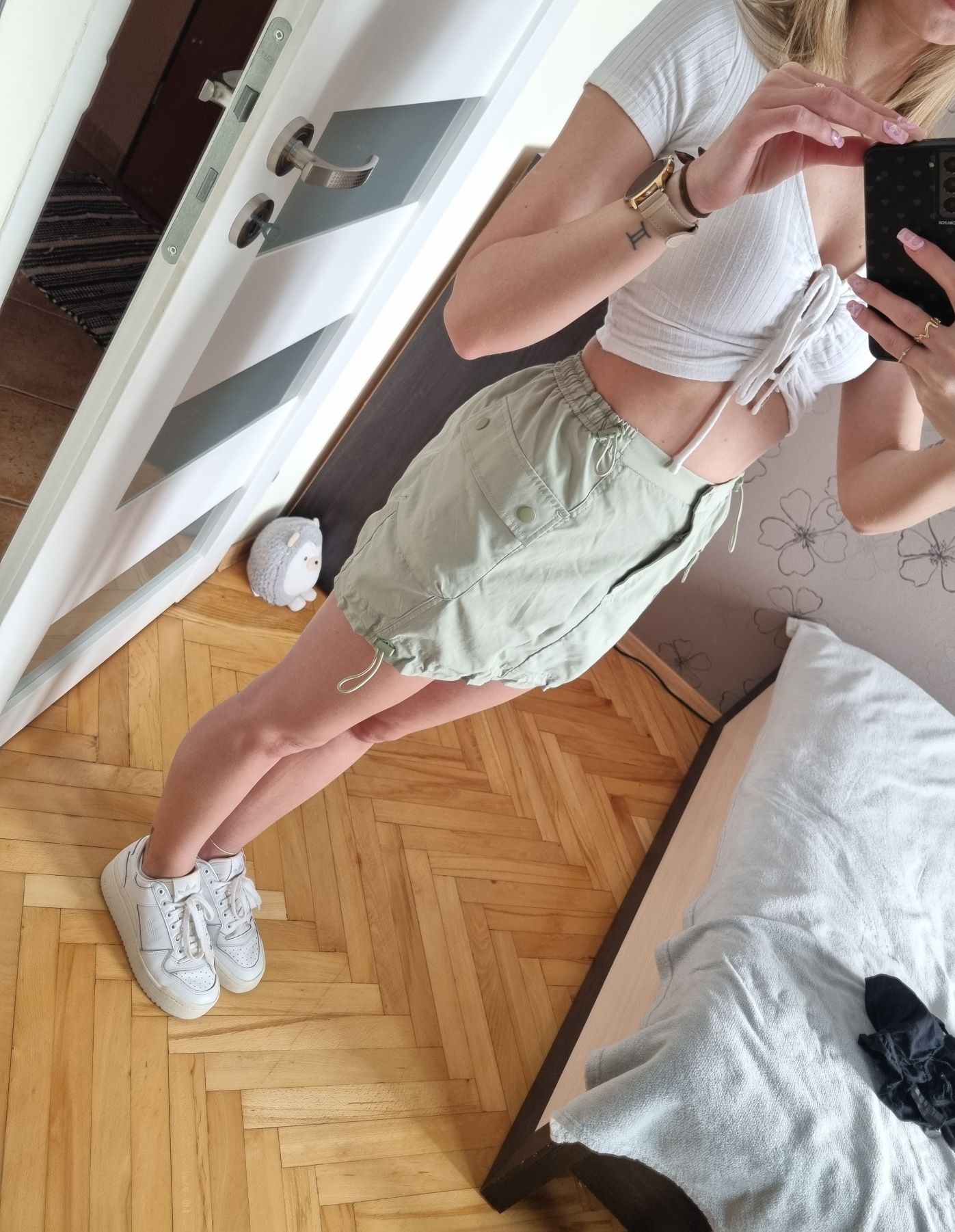 Spódniczka mini cargo Cropp XS