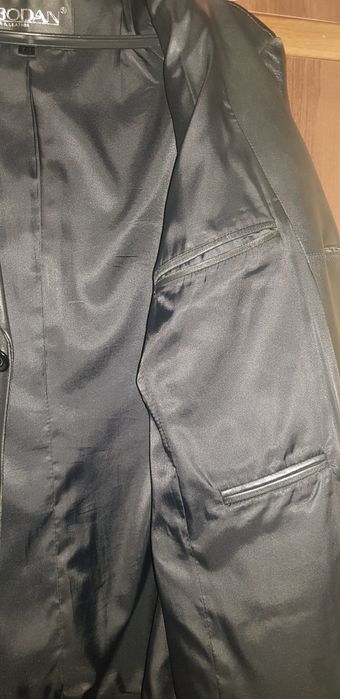 Чоловічий шкіряний піджак Bodan