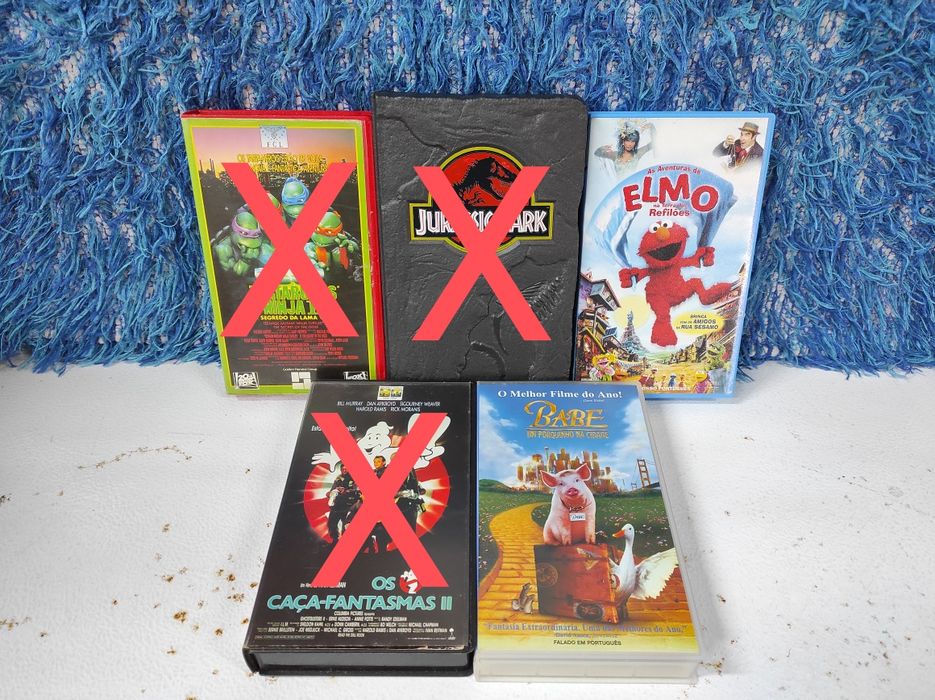 Cassetes - Marretas/ Looney Tunes/ Disney/ Pantera Cor Rosa/ Fimbles