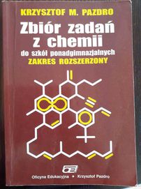 Zbiór zadań z chemii Krzysztof Pazdro