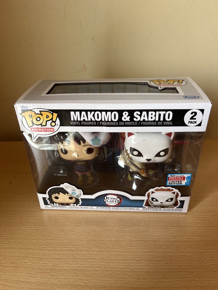 Pop Figure Makomo e Sabito Demon Slayer