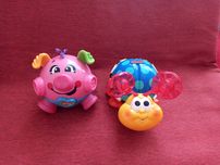 Игрушки интерактивная свинка и жук Fisher price