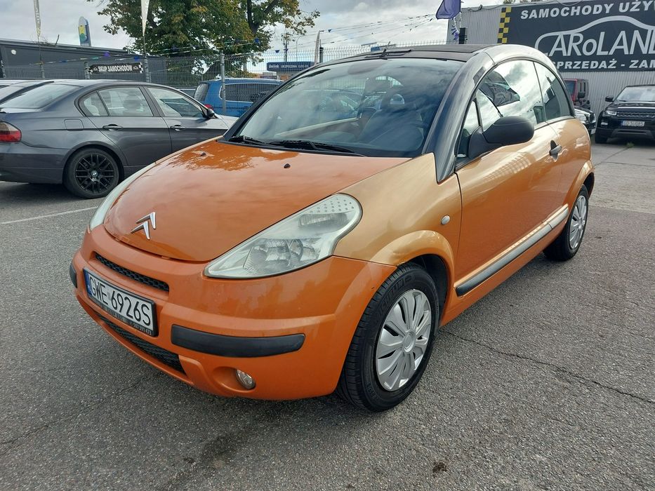 Citroen C3 Pluriel 1,4 benzyna 73KM, Otwierany dach, Długie opłaty,