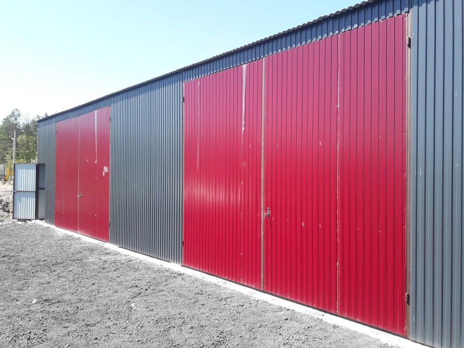 Garaż Blaszany 12x10m Wiata , Hala , Magazyn Rolniczy   -  *GRZYWSTAL