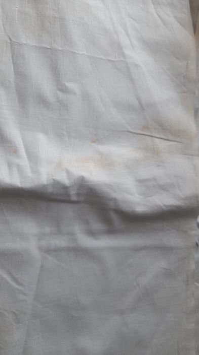 3 отреза ткани -тик разный