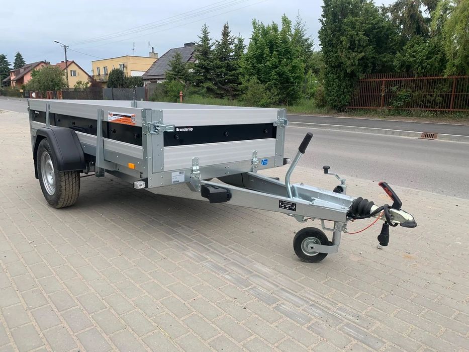 Brenderup 2260B ALU 1300kg Aluminiowe burty !! DOSTAWA !!!  Przyczepa ciężarowa ALUMINIOWE BURTY !!! 1300kg OD RĘKI