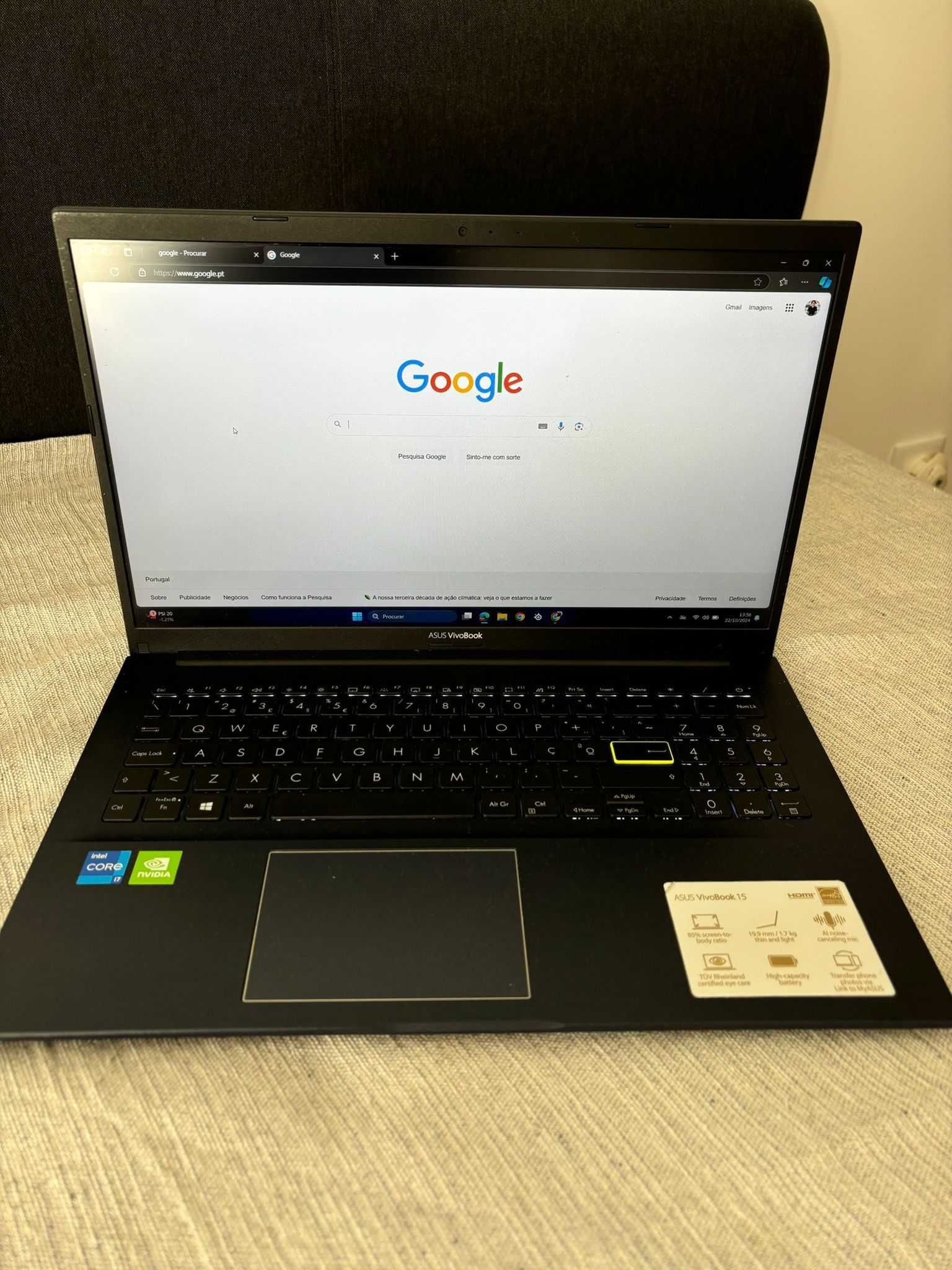 Portátil Asus como novo