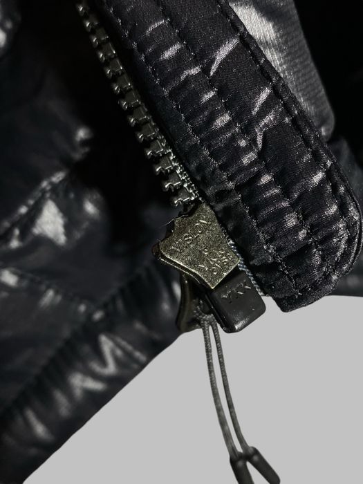 Оригінальний жіночий чорний мікропуховик The North Face