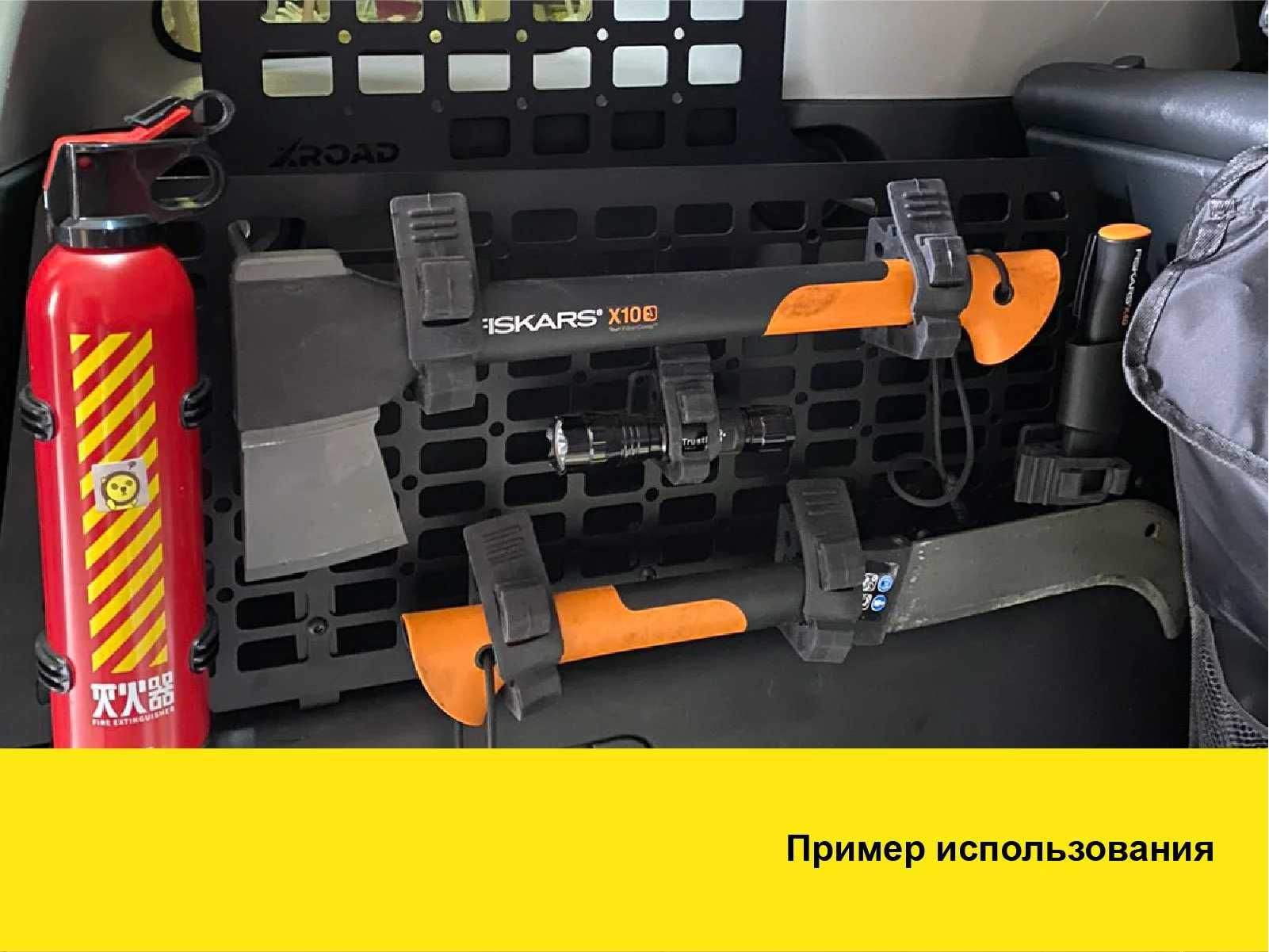 Toyota FJ Cruiser Панель на вікна багажника Органайзер молле Решітка