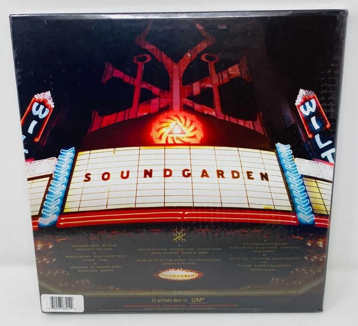 Soundgarden - Live From The Artists Den (Boxset 4xLP 180grm) selado