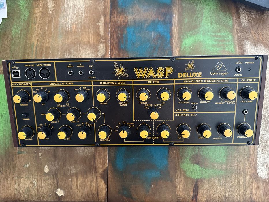 Behringer Wasp Deluxe Analog Synthesizer - Excellent Condition