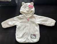 Casaco Branco Quentinho Hello Kitty (12-18M) H&M