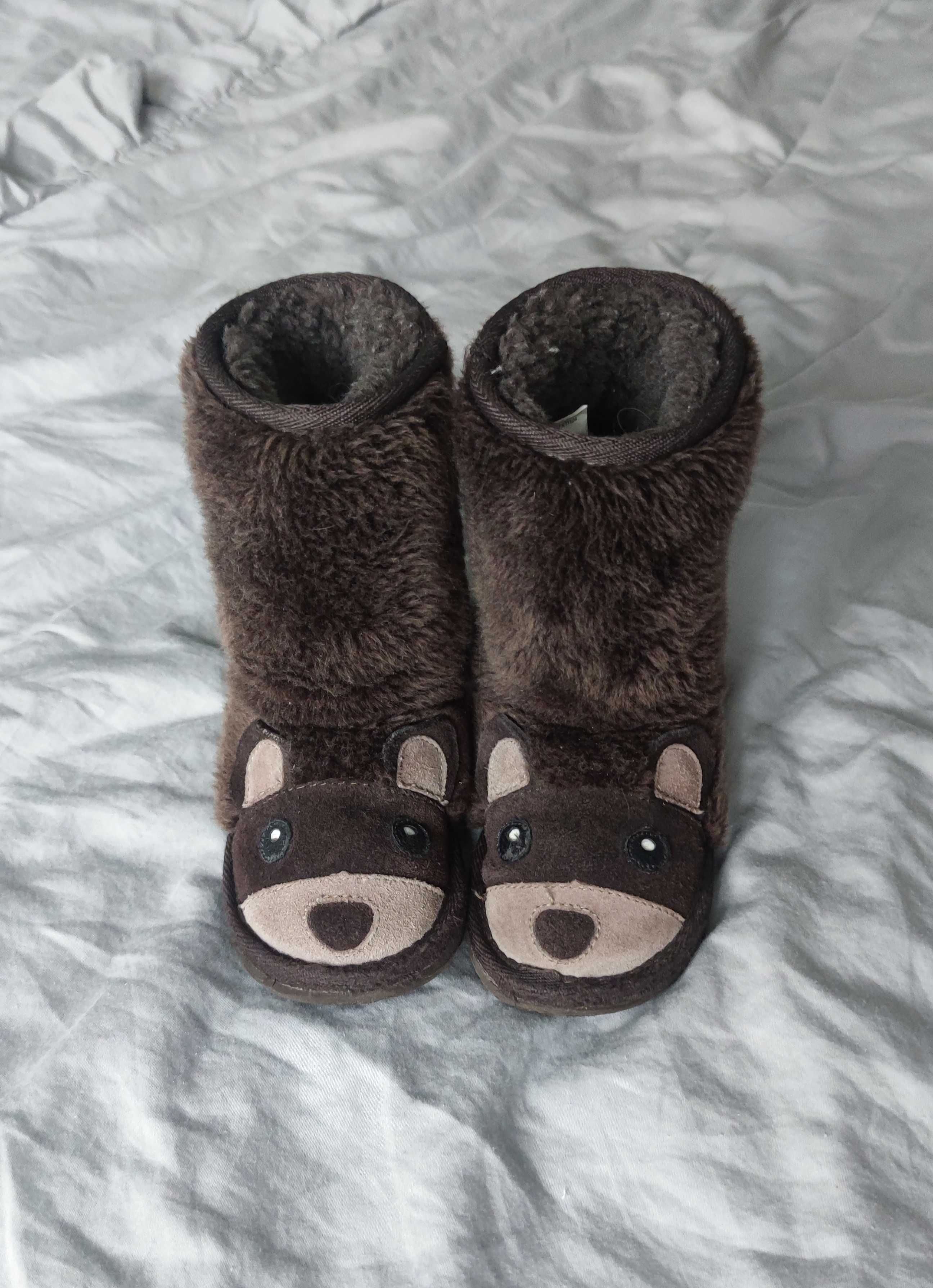 Buty Śniegowce dziecięce EMU Australia r. 24 Zimowe Misie