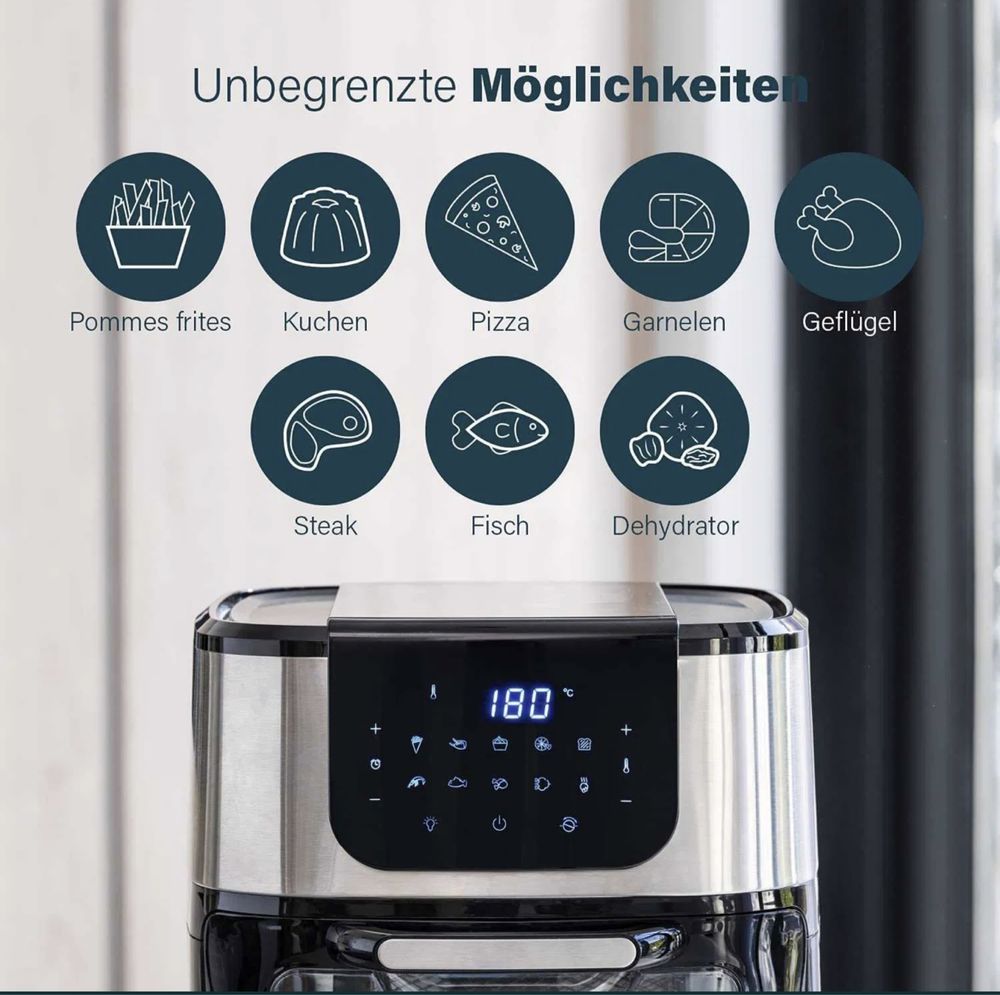 Аерофритюрниця Гриль Електродуховка аерогриль Princess Air Fryer