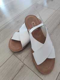 Sandały damskie białe