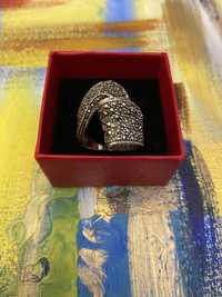 Стильные кольцо серебро 925 пр