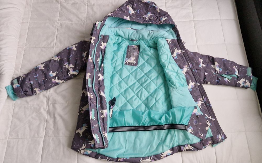 Kurtka narciarska cool club jednorożce 140