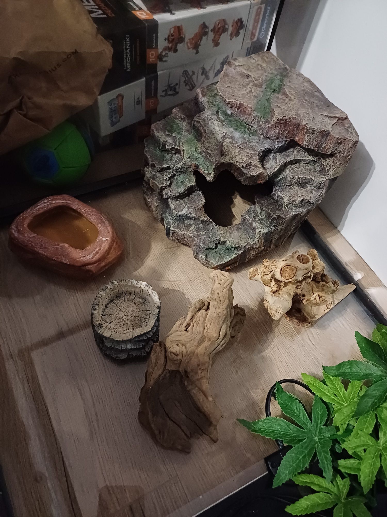 Terrarium EXO TERRA poziome 90×45×45 dodatki