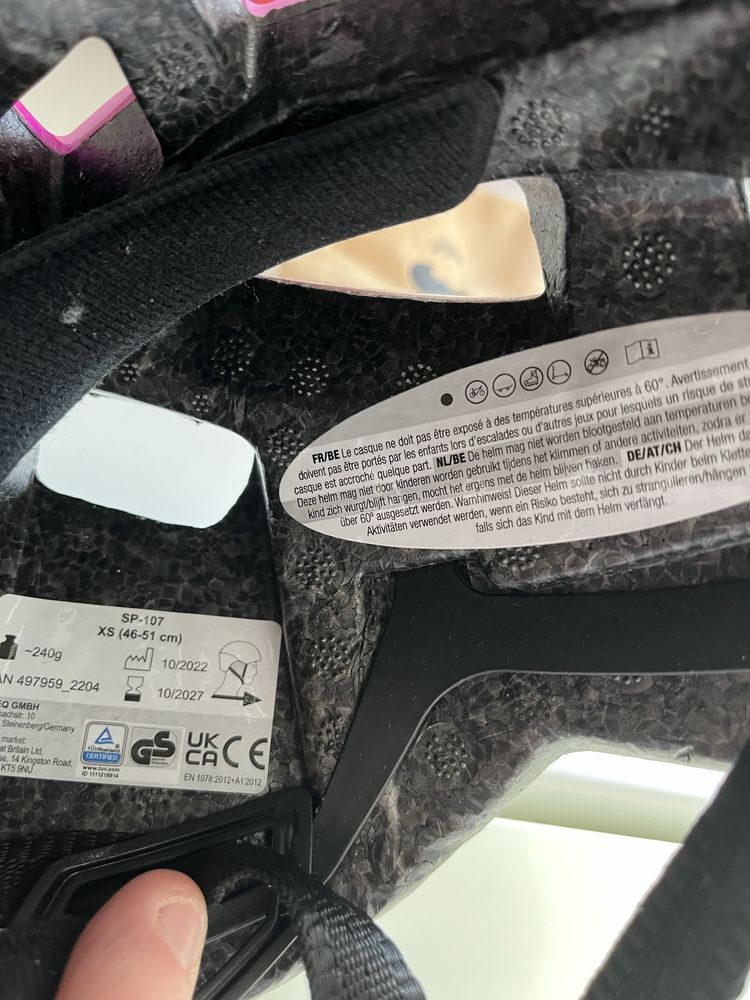 Kask XS dziewczęcy Lidl