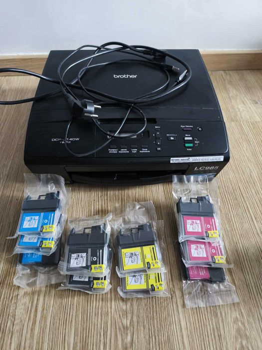 Drukarka-skaner Brother DCP-J140W - wifi - 10 tuszy