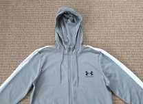 Under Armour худі кофта на змійці fited оригінал S зіпка
