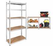 Regał metalowy magazynowy 5 półek garażowy magazyn 180x90x40cm 875KG