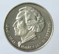 Srebrna moneta 100 zł 1975 Paderewski