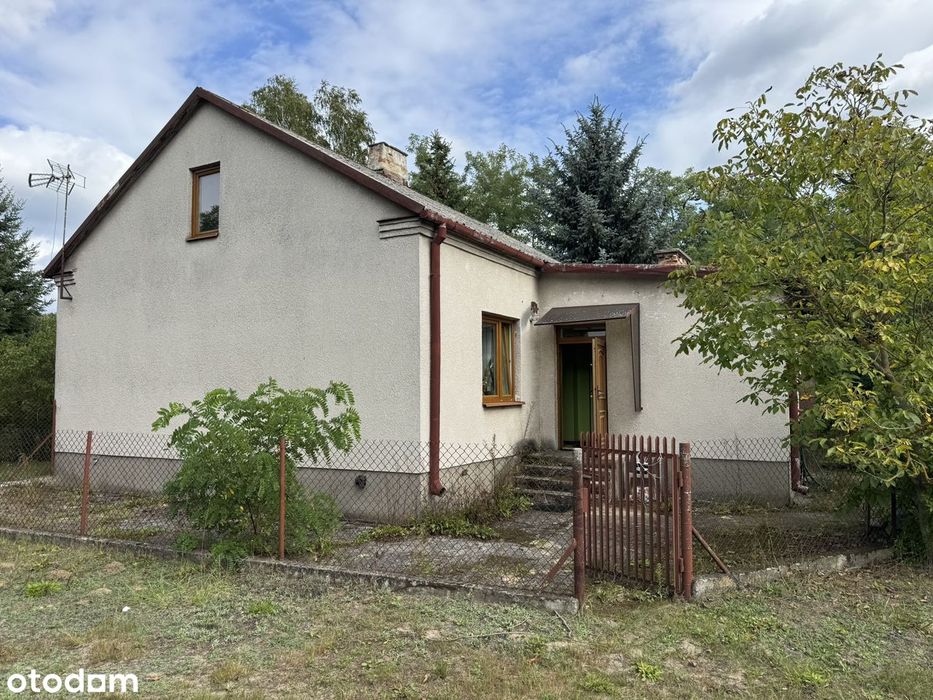 Dom parterowy 30min od Warszawy 83m2 1970 rok cegła dz. 700m2 1400m2