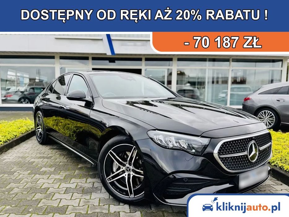 Mercedes-Benz Klasa E | AMG | E 220 d 4MATIC Sedan | 197KM