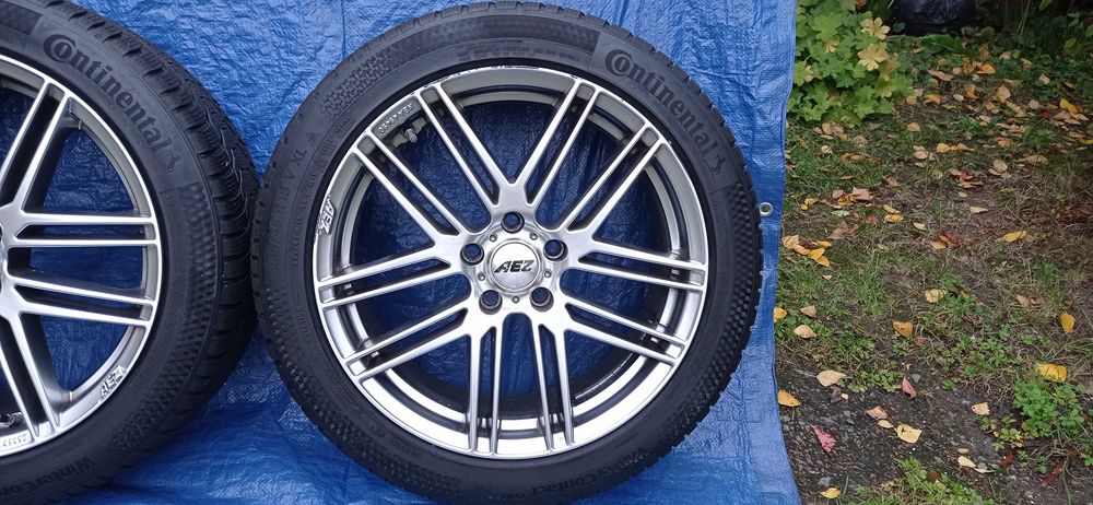 Felgi Koła Aluminiowe AEZ 235/45/R18 CONTINENTAL 7mm 5x112 AUDI VW BMW