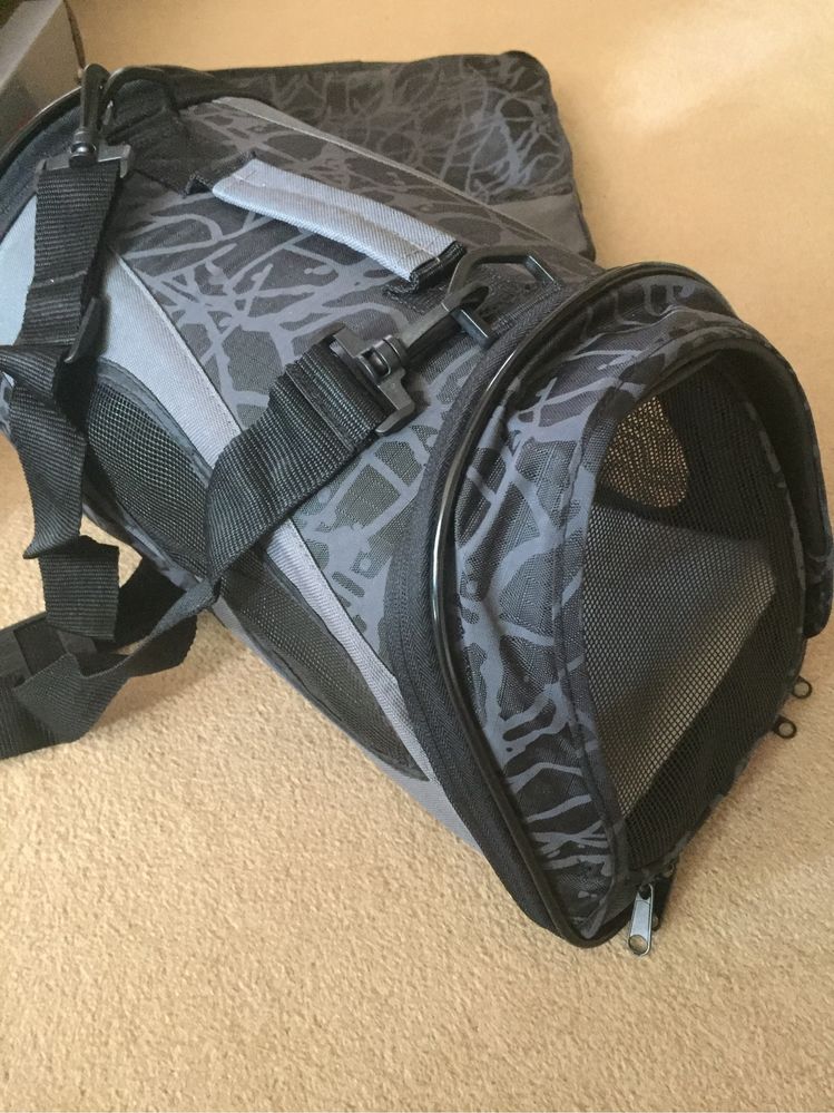 Bolsa Transporte Cão/Gato Karlie Flamingo Smart Carry Bag S