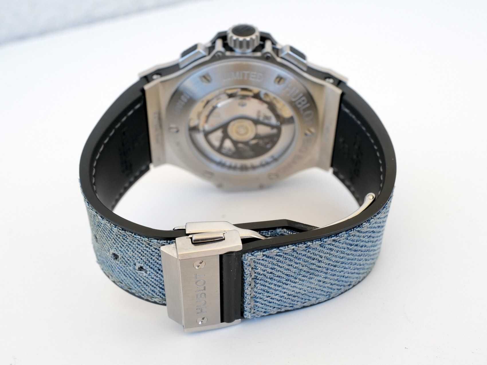 Hublot Big Bang Jeans Blue Dial Limited Edition 44mm