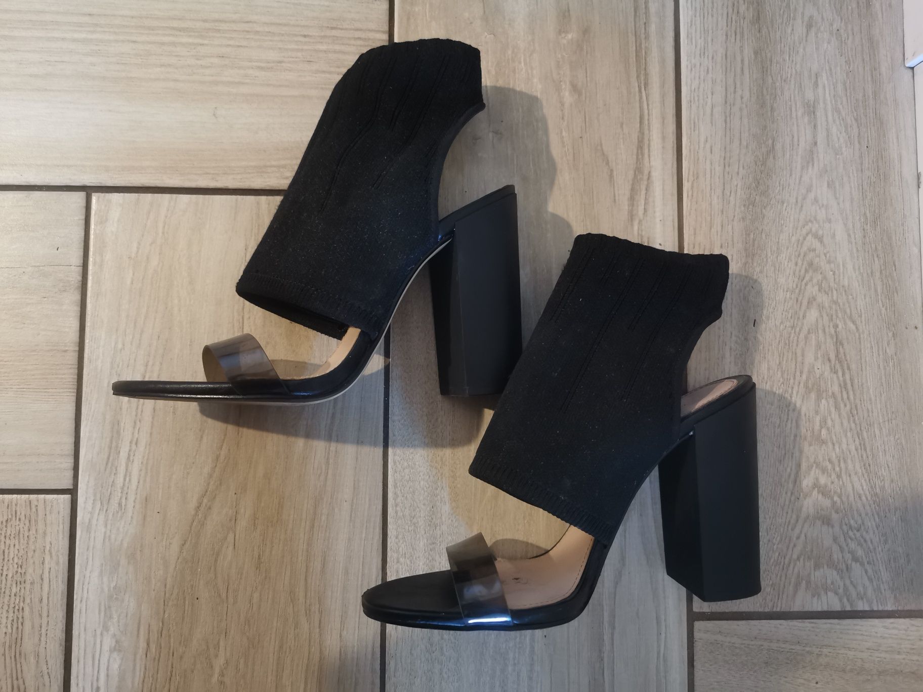 ZARA WOMAN rozmiar 40 / piękne buty sandały sandałki obcasy