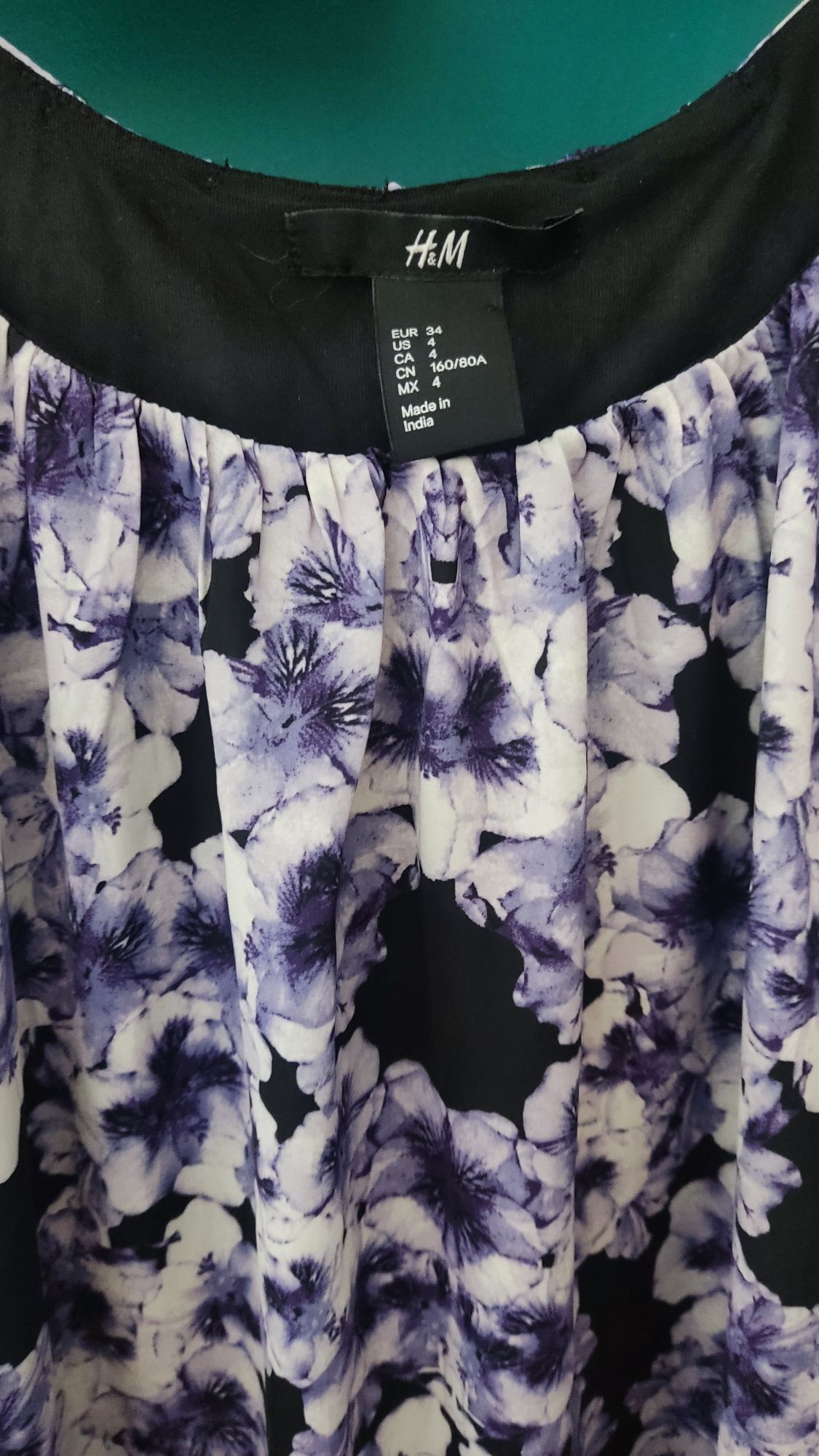 Sukienka MIDI ciążowa h&m 34