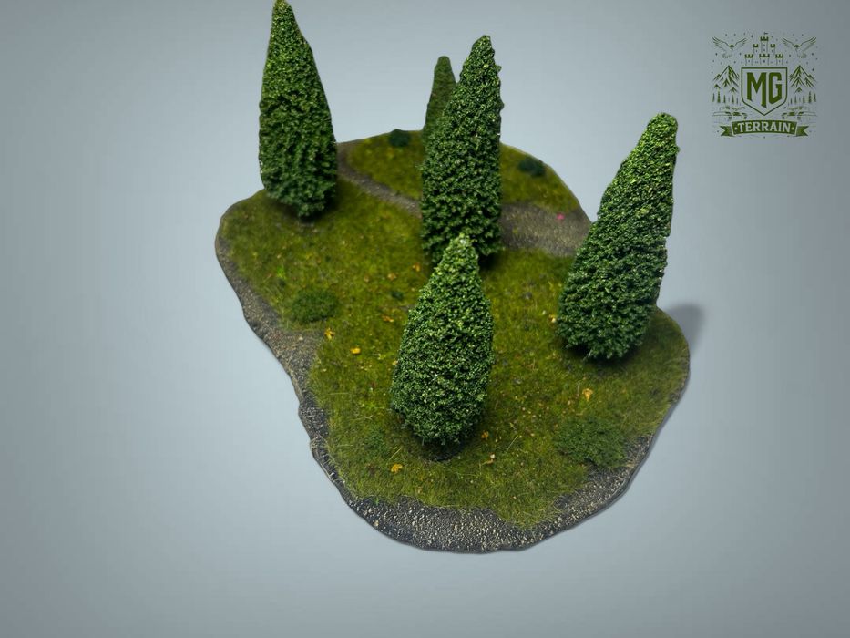 Zestaw Makiet lasy i wzgorza Old world mesbg bolt action saga lotr