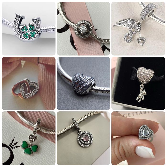 РОЗПРОДАЖ Шарм pandora шармы пандора шарми шармики намистина бусінка