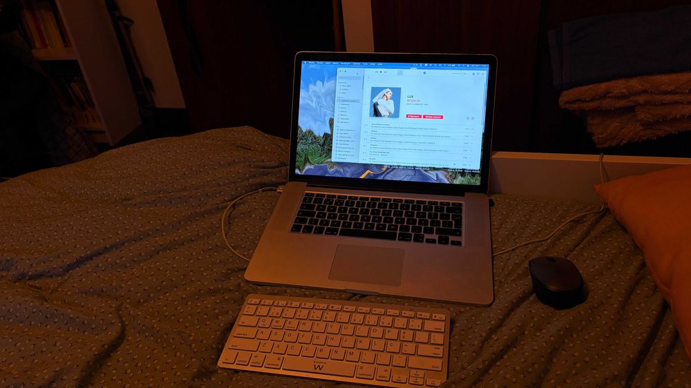 MacBook Pro (Retina, 15", 2014) - c/ defeito mas operacional