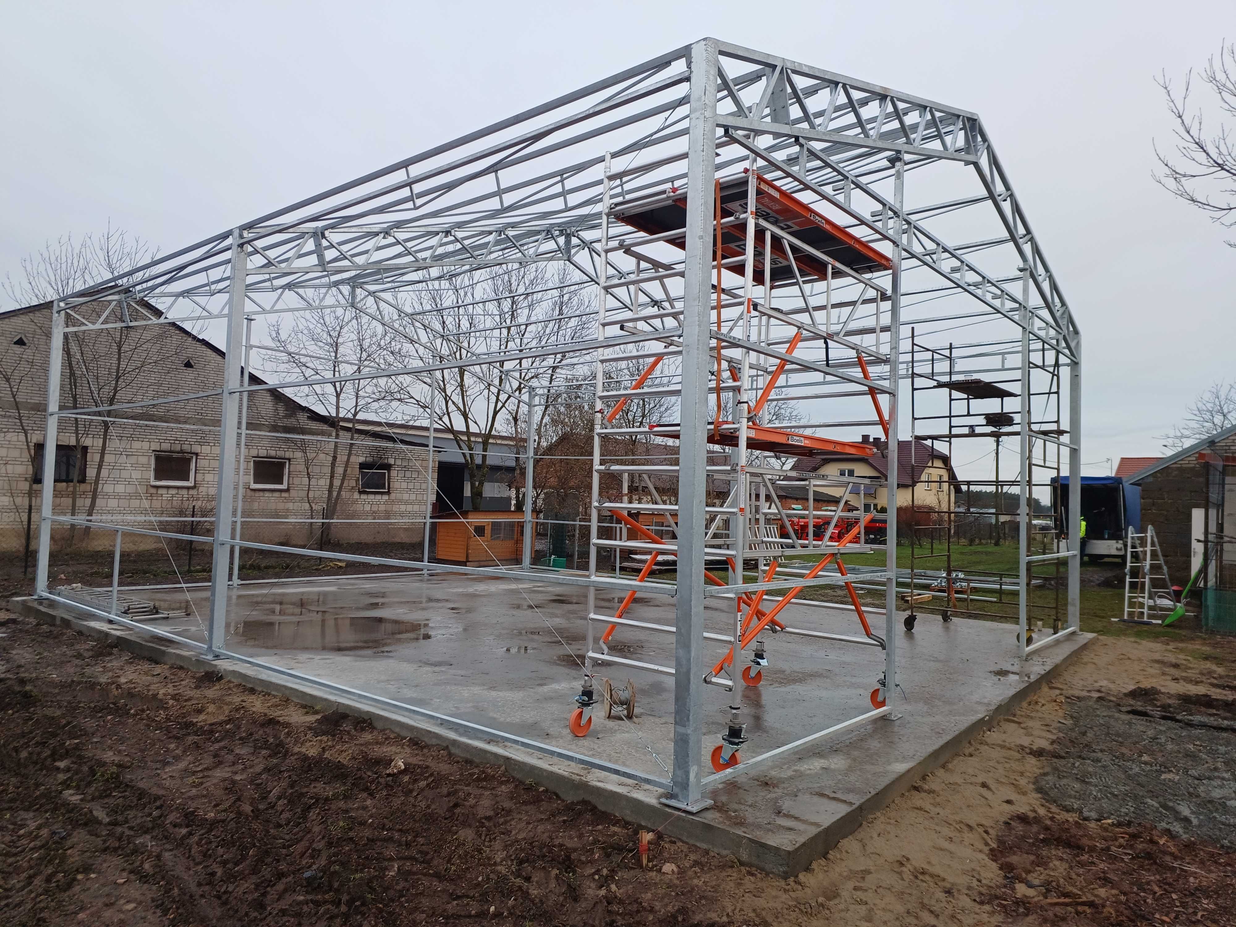 Hala Stalowa 10x15x4m