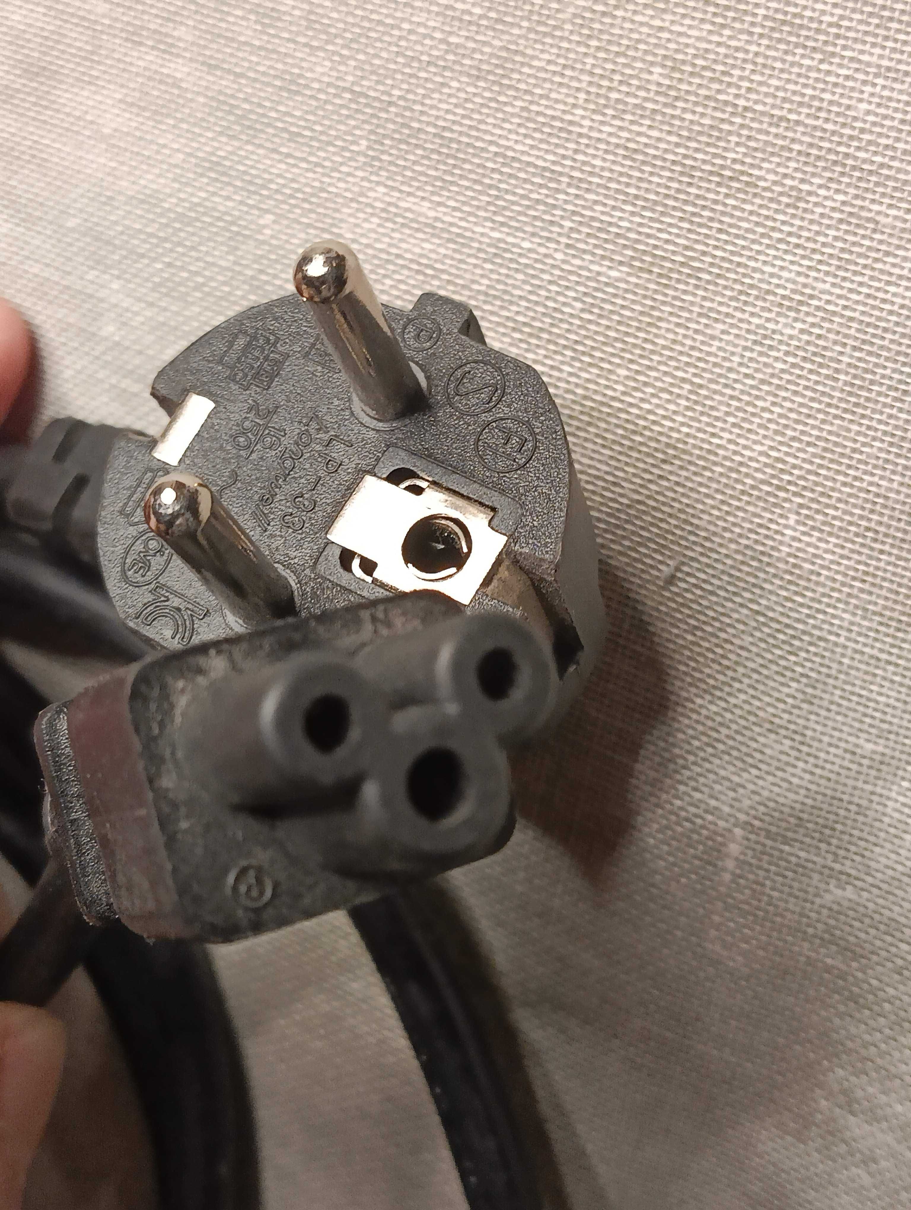 Кабель 220в угловой для блоков питания микимаус 3-пин Longwell LS-18